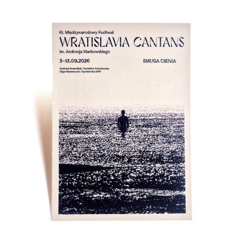 Pocztówka z wizerunkiem 61. Międzynarodowego Festiwalu Wratislavia Cantans (matowa)